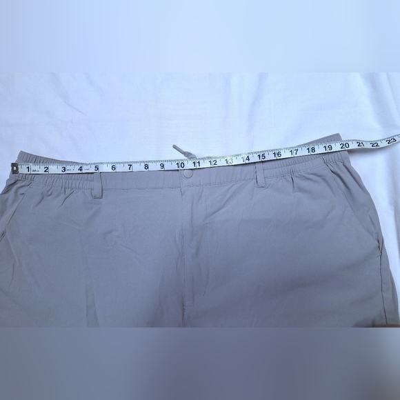 Uniqlo Womens Sporty Crop Ankle Pants Elastic Waist w Drawstring Gray 3XL - Picture 12 of 16